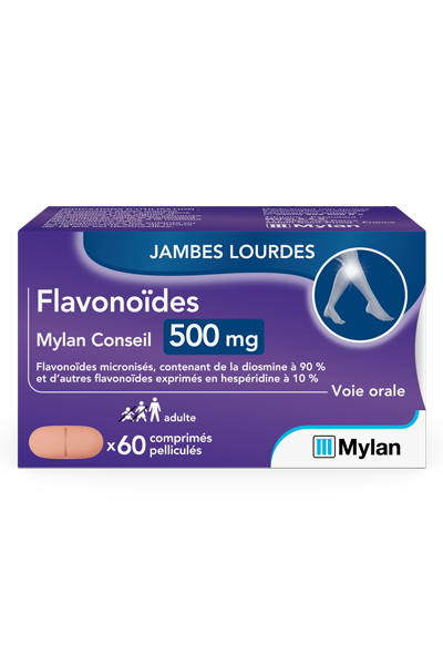 image Flavonoïdes Mylan Conseil 500 mg